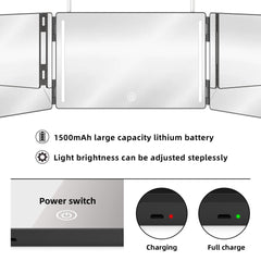 GLDDAO intelligent touch dimming lets you adjust brightness quickly.