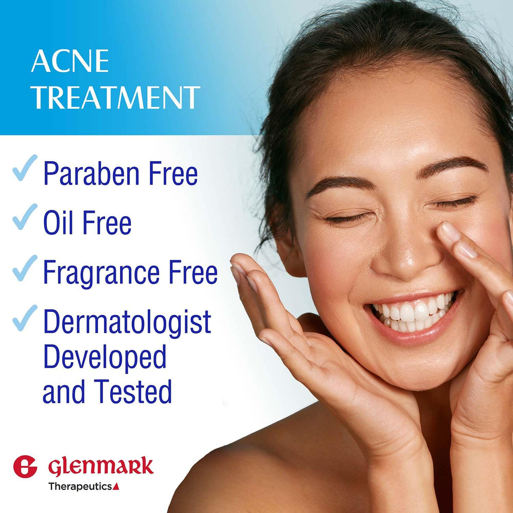 Light, fast-absorbing gel from Glenmark suitable for daytime or nighttime use