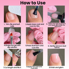 GlimightyX slip solution 40ml bottle for smooth polygel work