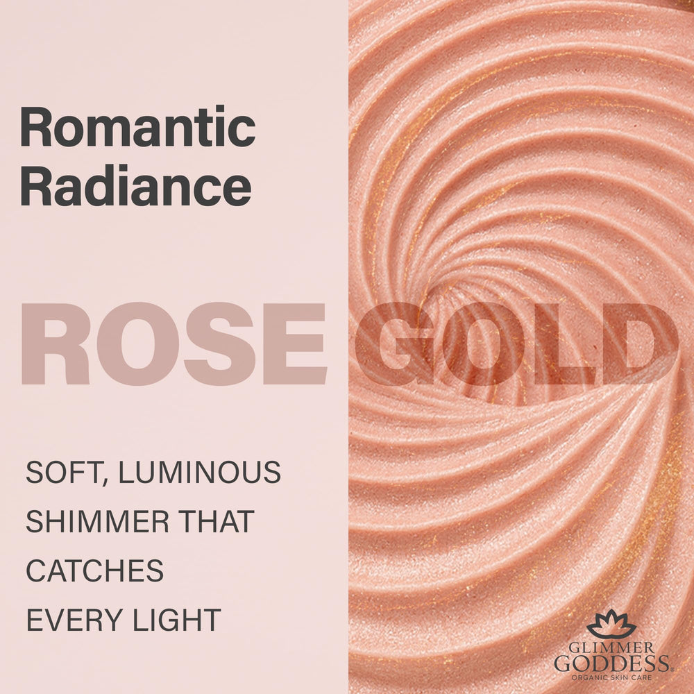 Glimmer Goddess hydration delivers silky skin with a gentle glow.