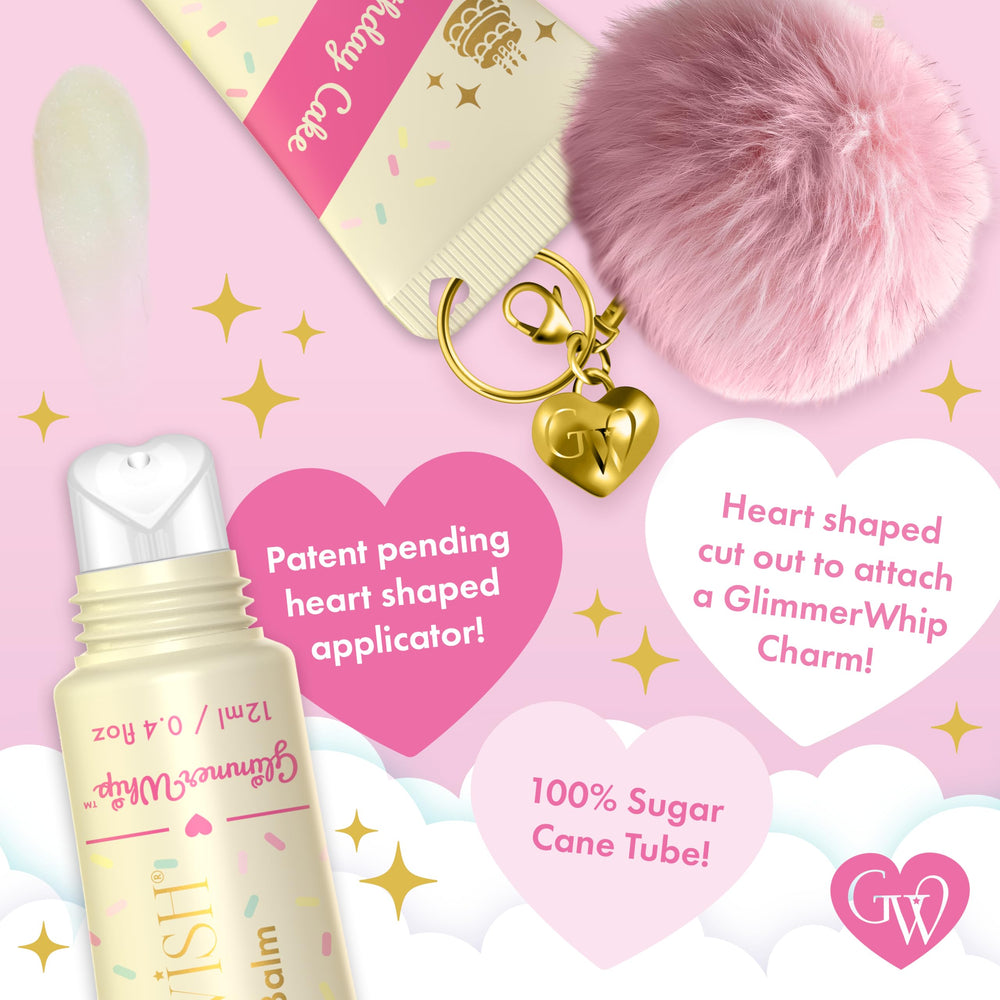Glimmer Wish organic oils and butters nourish lips for daily protection