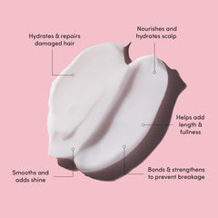 Glimmr hair mask after use reveals enhanced shine and smoothness.