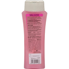 Gliss Liquid Silk Shampoo on damp hair showing a smooth surface and soft feel.