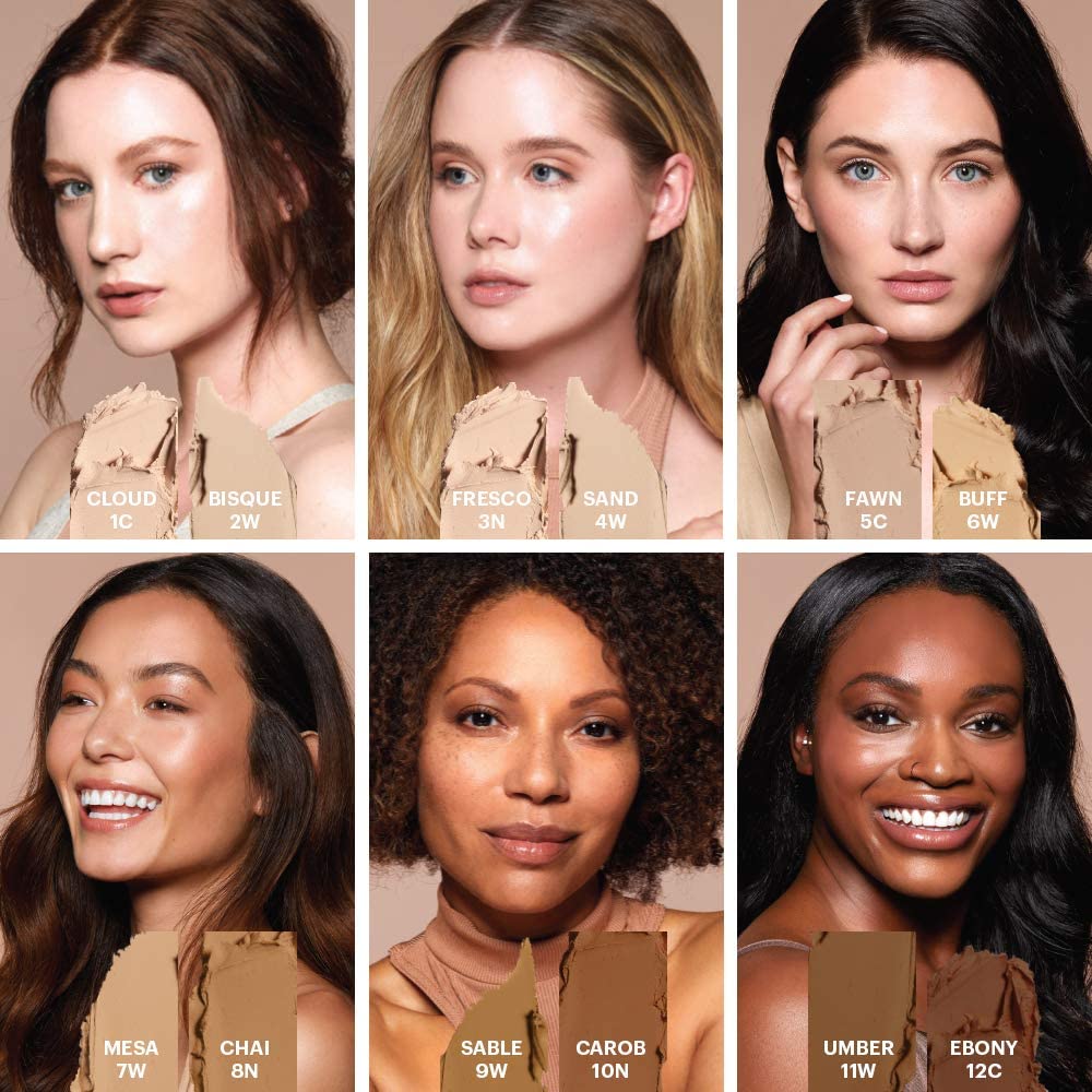 Glo Skin Beauty HD Foundation Stick highlight shade brightens high points naturally.