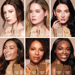 Glo Skin Beauty HD Foundation Stick highlight shade brightens high points naturally.