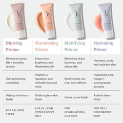 Morning routine with Glo Skin Beauty Hydrating Primer for glow and prep