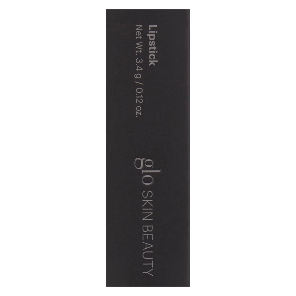 Glo Skin Beauty Lipstick Dune creamy texture swatch shows rich color payoff.