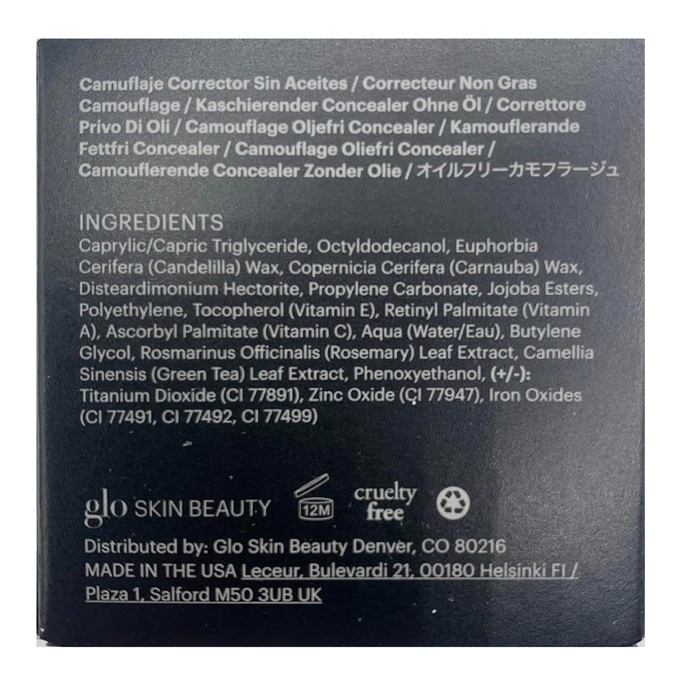 Glo Skin Beauty Tawny packaging shot of oil-free concealer