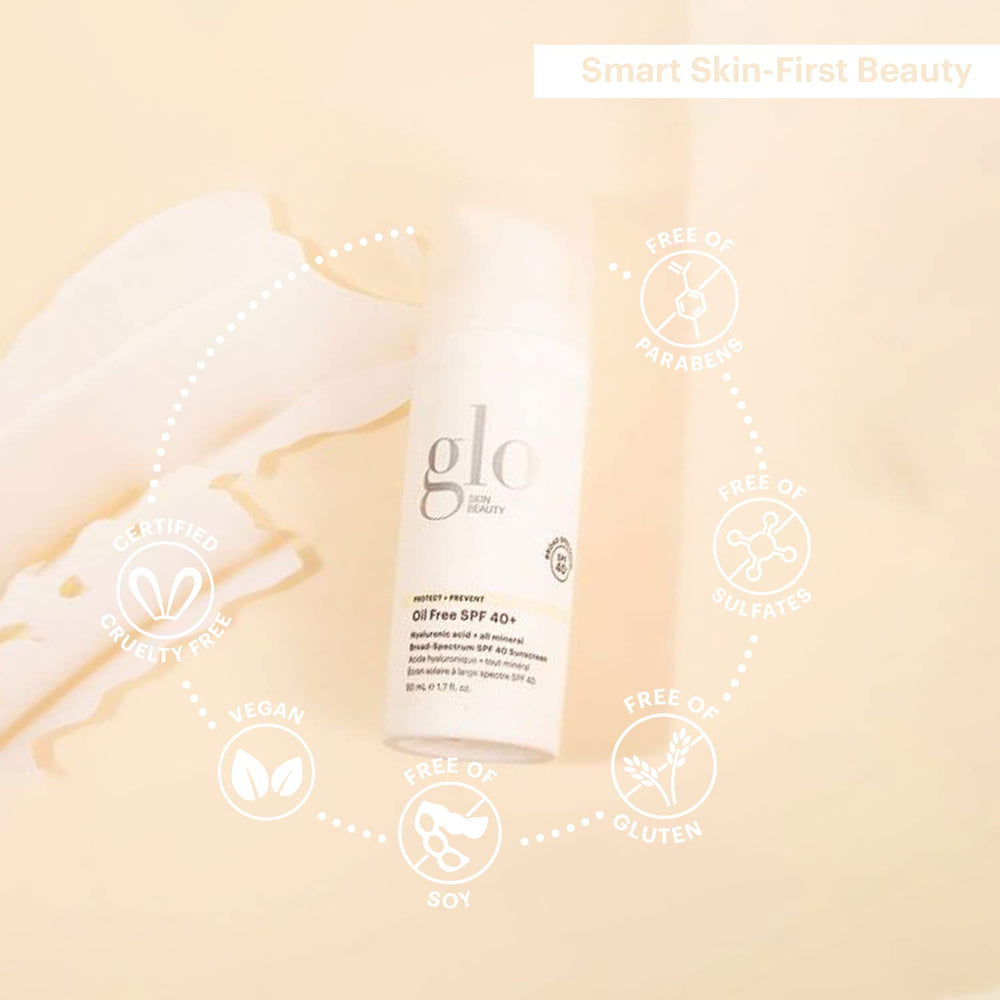Glo Skin Beauty with hyaluronic acid and allantoin moisturizes while protecting