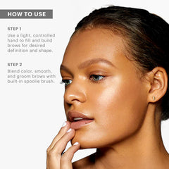 Glo Skin Beauty Cruelty-free browliner Blonde for ethical makeup.