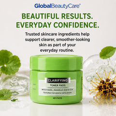 Global Beauty Care open tub revealing saturated pads ready to use