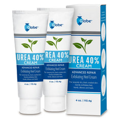 Globe Urea Cream 40% ready-to-use tub for daily care.