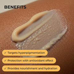 Glo Melanin inner thighs lightening cream for even skin tone