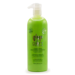 Glop and Glam Candy Apple Shampoo bottle front view for kid-friendly shine.