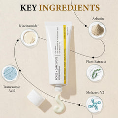 Glopink arbutin 7% close-up highlights brightening formula