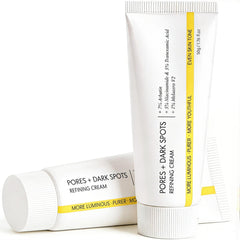 Glopink dark spots cream jar targets uneven skin tone and brightens naturally
