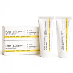 Glopink day and night routine layering concept for skincare