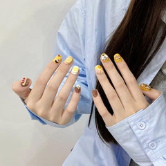 GLORS Purely Handmade cartoon-design nails show playful, trendy look