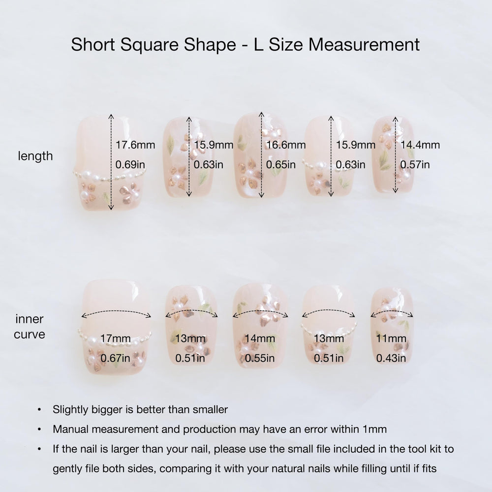 GLORS wedding-party nails showing refined elegance