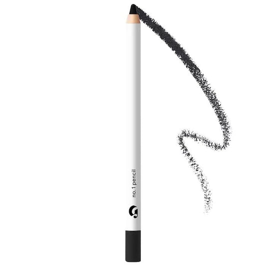 Glossier No. 1 Pencil smooth glide swatch shows rich, blendable color for precise eye looks.