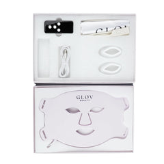 Glov Beauty LED mask eye shields protect during treatment