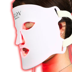Glov Beauty LED mask front view for at-home sessions