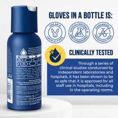 Gloves In A Bottle Shielding Lotion fragrance-free label on front.