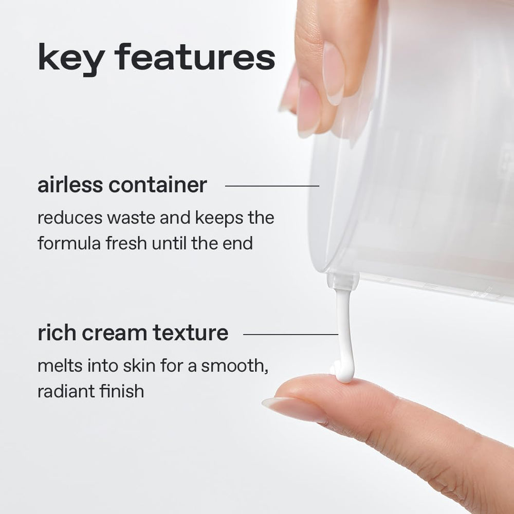 Glow Aloe Barrier Moisturizer ingredients visual featuring ceramide NP and niacinamide