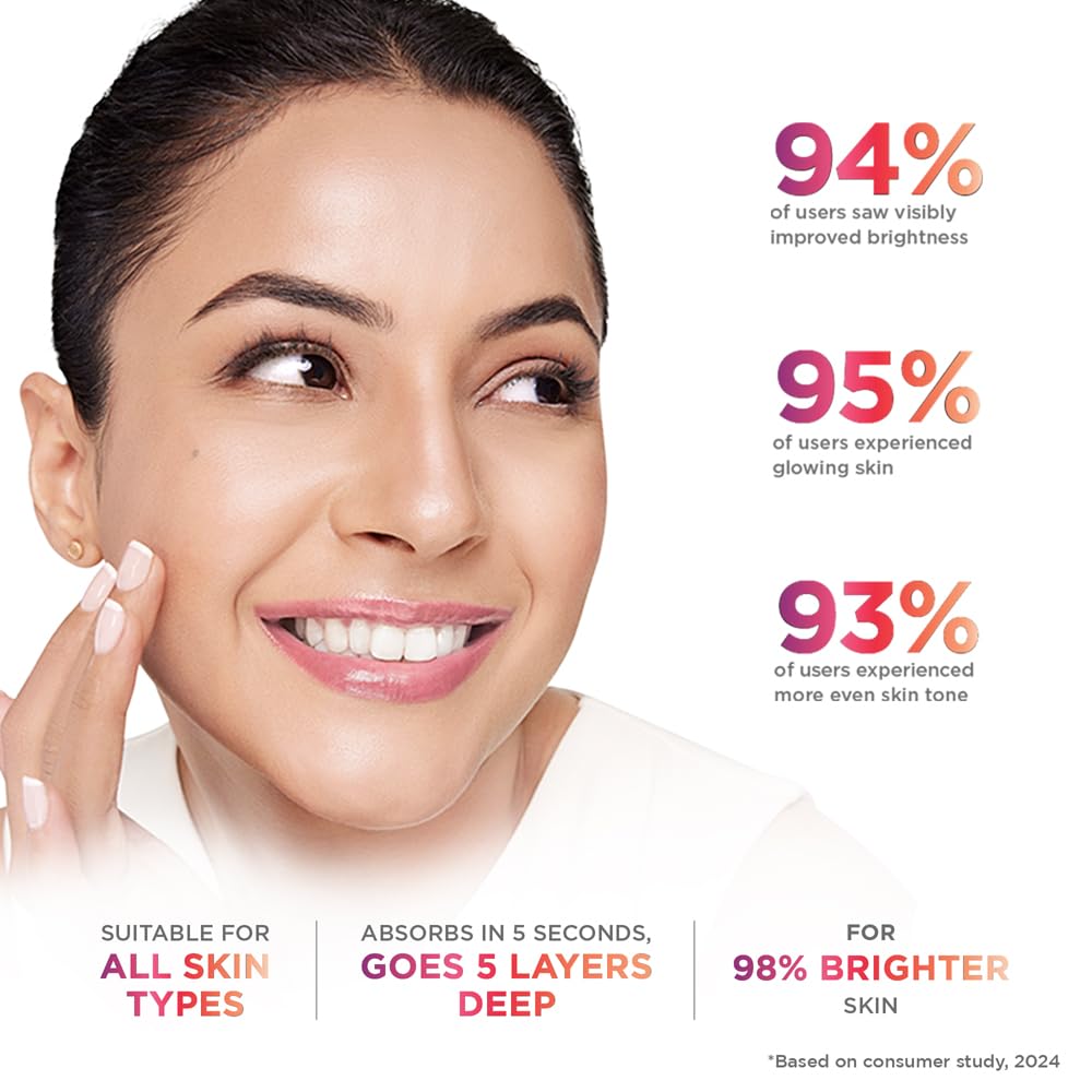 Glow & Lovely cream absorbs quickly for a comfortable makeup base.