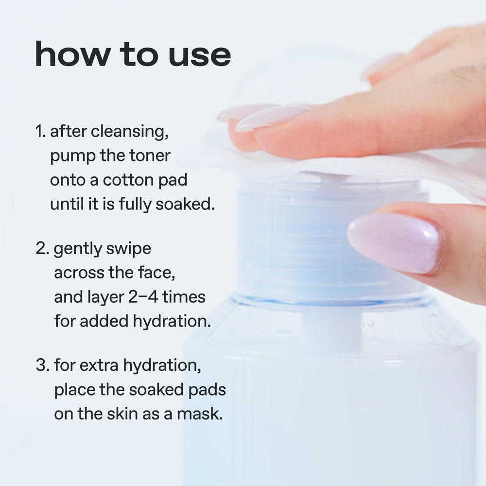 Glow lemon toner packaging highlights cruelty-free commitment and 10 oz size.