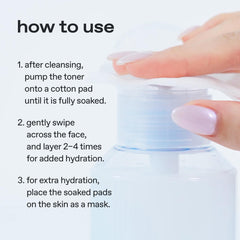 Glow lemon toner packaging highlights cruelty-free commitment and 10 oz size.