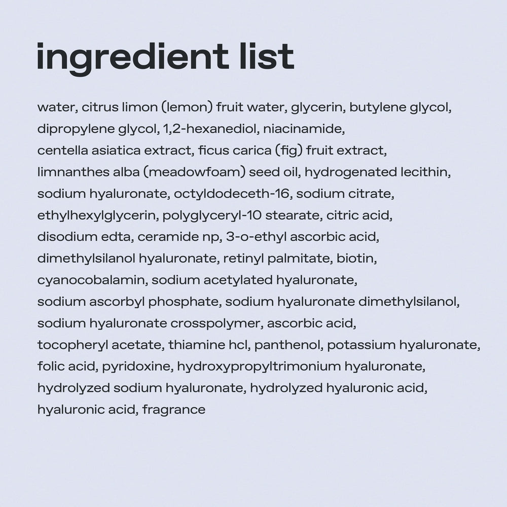 Glow lemon toner alongside other steps shows refreshing deep moisture.