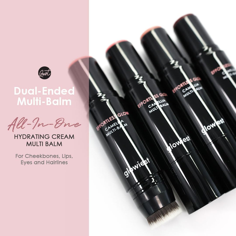 Easy-to-use Glowiest multi-balm applicator for lips and cheeks.