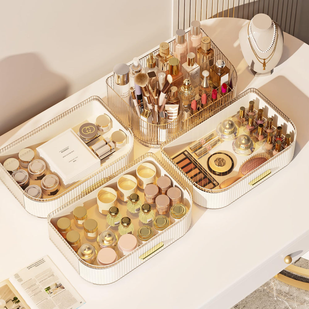 Glowspire makeup organizer gift-ready design makes a stylish present for beauty lovers.