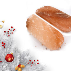 Glowyn Pink foot tiles arranged for a calm at-home spa experience with natural minerals.
