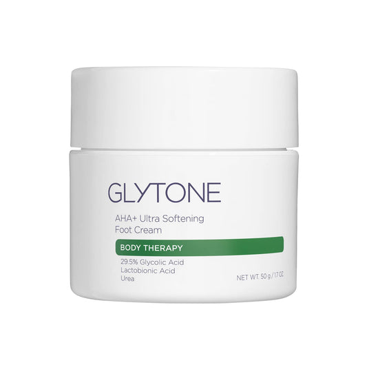 GLYTONE AHA+ Foot Cream exfoliation for dry, rough feet to improve texture