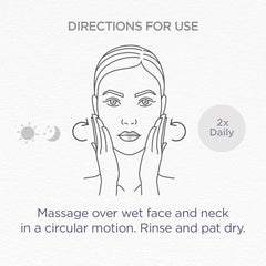 GLYTONE Mild Cream Cleanser removing makeup and oil in one step