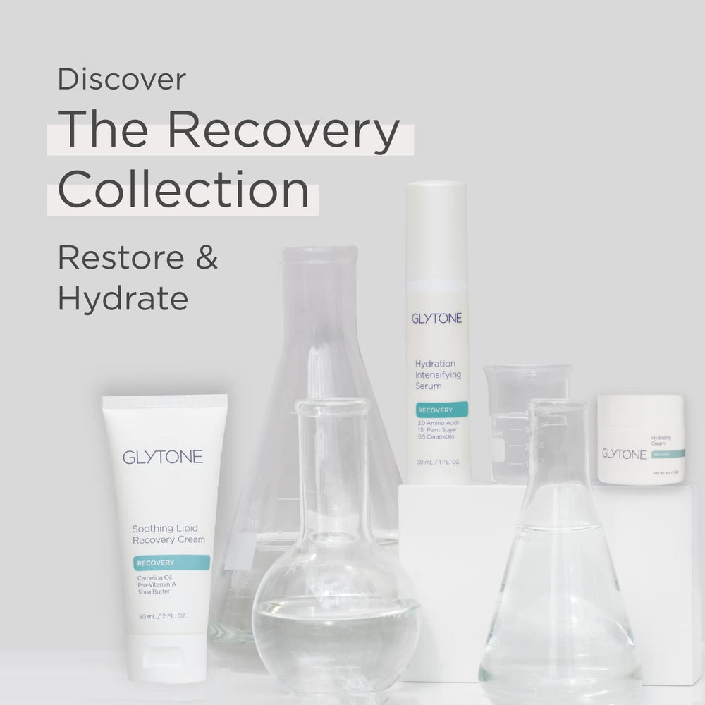 Pro-Vitamin A component in Glytone cream supporting nourishing skin renewal