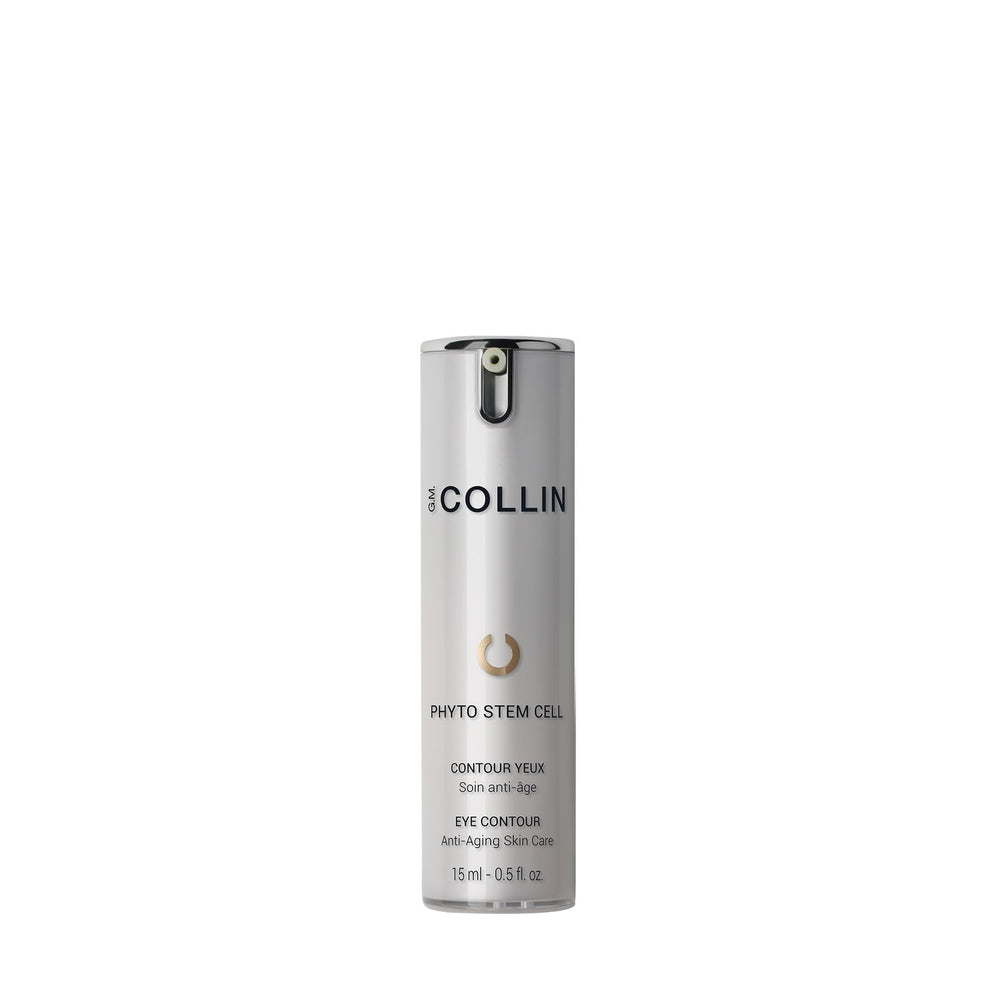 G.M. COLLIN Phyto Stem Cell Eye Contour bottle close-up highlighting firming and brightening potential.