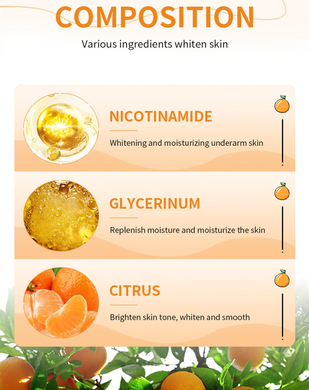 Go Ho Vitamin C cream underarm usage for smoother, more even skin tone