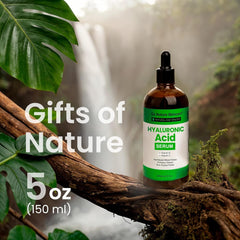 Go Nature Skincare Serum night routine shot supports daily hydration.