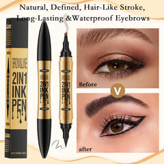 GOALSEN brow strokes close-up showing hair-like definition