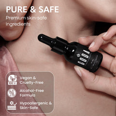 GODA Pheromones Perfume application droplet on skin, 2-3 drops for lasting aroma.