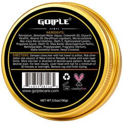 Goiple black hair waves care system kit supports a consistent routine