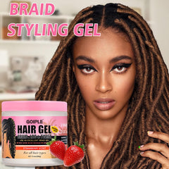 Goiple Braiding Gel is easy to apply for quick, tidy braids