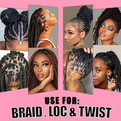Goiple Braiding Gel delivers a no-flake finish for comfortable wear