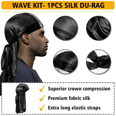 Goiple Curved Brush for smoothing and wave shaping.