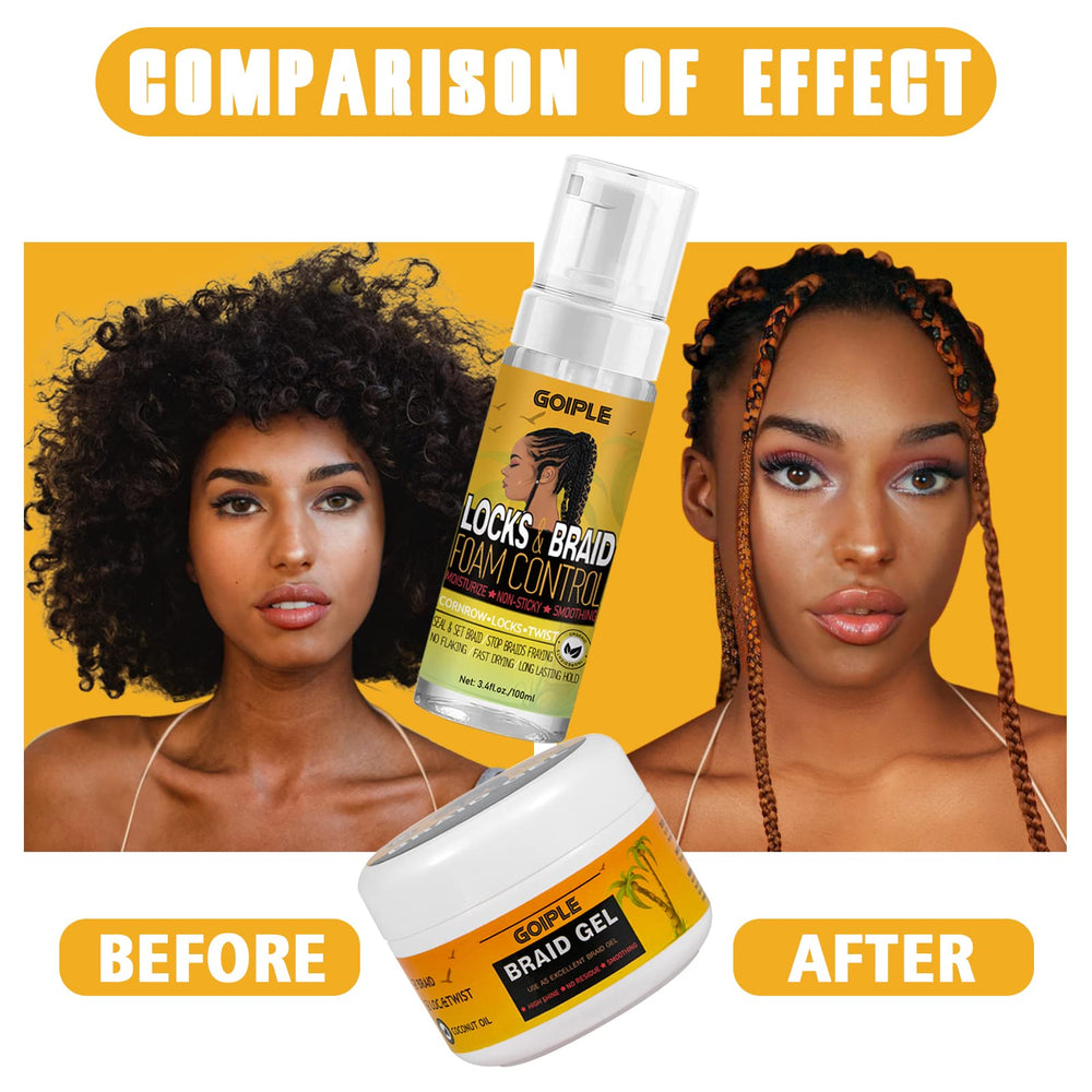 Goiple Edge Control for a smooth, clean hairline