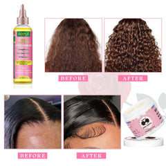 Goiple elastic bands keep wigs secure during styling.