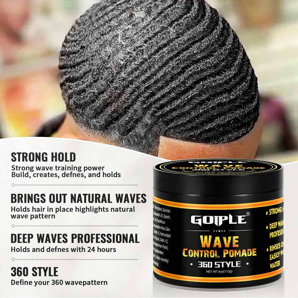 Goiple Moisture Lock dual-formula keeps waves soft and hydrated.